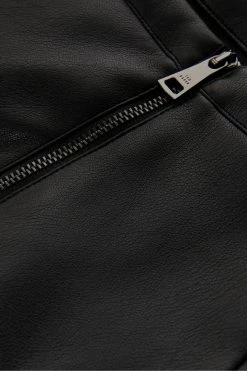 Ted Baker Keiss Black Cutwork Pleather Mini Skirt -tedbaker Shop Online unnamed file 5736