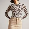Ted Baker Camel Ravima Clay Denim Mini Skirt -tedbaker Shop Online unnamed file 5743