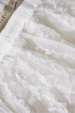 Ted Baker Halvy White Full Mini Skirt -tedbaker Shop Online unnamed file 5774