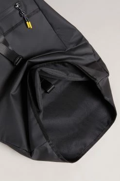 Ted Baker Clime Black Rubberised Rolltop Backpack -tedbaker Shop Online unnamed file 579