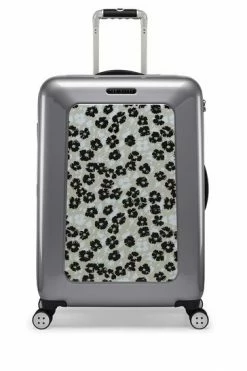 Ted Baker Grey New World Mono Print Medium Suitcase -tedbaker Shop Online unnamed file 5810