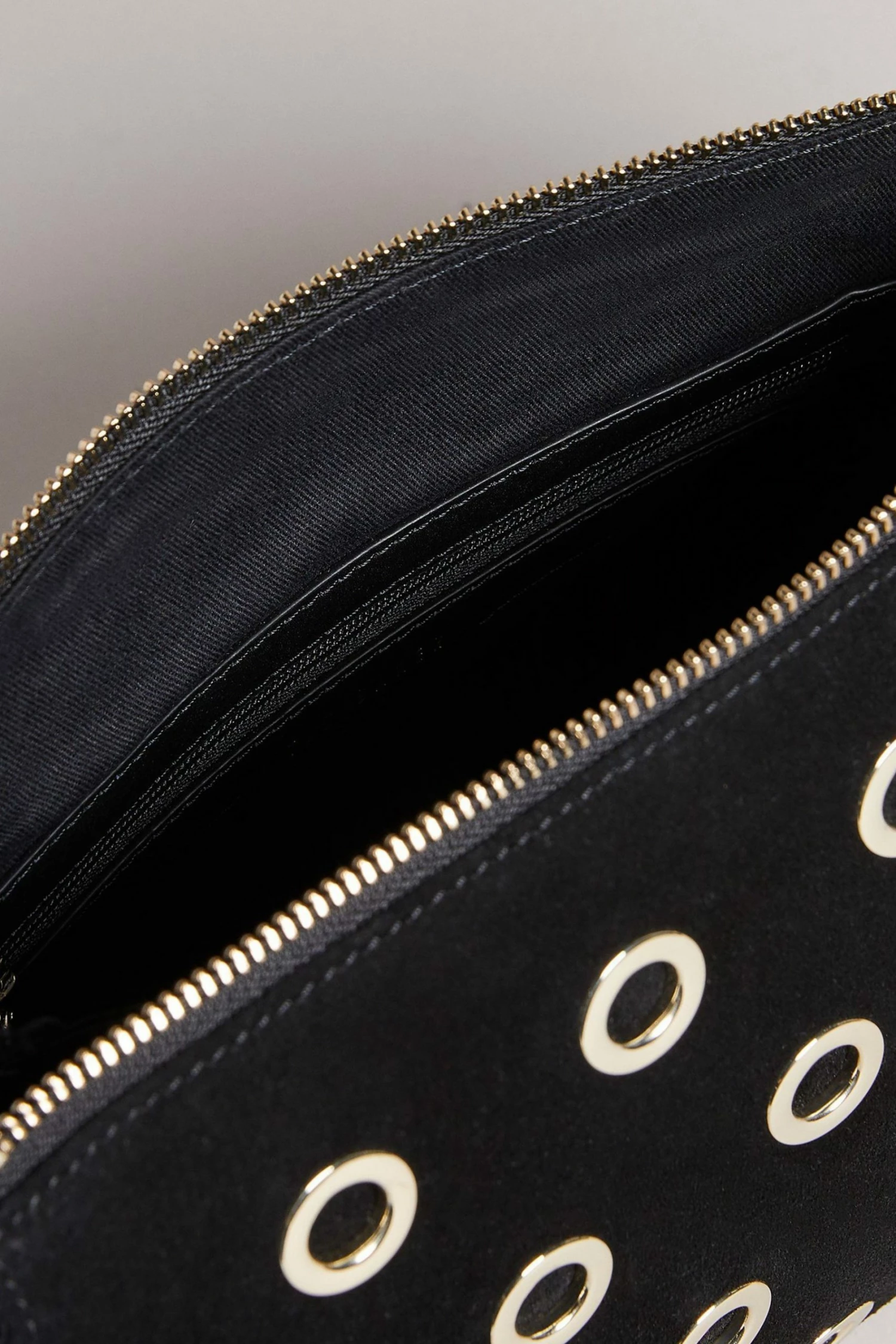 Ted Baker Mayzan Black Eyelet Detail Clutch Bag 7 Ted Baker Mayzan Black Eyelet Detail Clutch Bag - Image 5