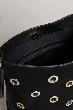 Ted Baker Mayaah Black Eyelet Detail Hobo Bag -tedbaker Shop Online unnamed file 590