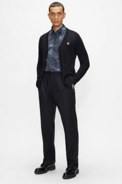 Ted Baker Blue Stepney Long Sleeve Core Cardigan -tedbaker Shop Online unnamed file 5959