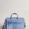 Ted Baker Blue Tyrese Suede T Document Bag -tedbaker Shop Online unnamed file 598