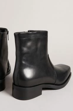 Ted Baker Stann Black Square Toe Derby Boots -tedbaker Shop Online unnamed file 6010