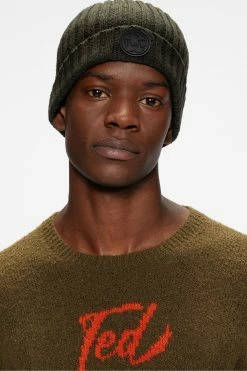 Ted Baker Green Tolton Rib Beanie Hat 8 Ted Baker Green Tolton Rib Beanie Hat -tedbaker Shop Online unnamed file 6059