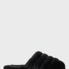 Ted Baker Black Lopsey Faux Fur Mule Slippers -tedbaker Shop Online unnamed file 6075