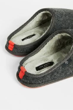 Ted Baker Simonn Grey Felt Mulet Sole Slippers -tedbaker Shop Online unnamed file 6086