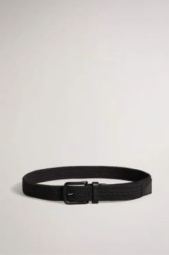 Ted Baker Timm Black Woven Belt -tedbaker Shop Online unnamed file 6116