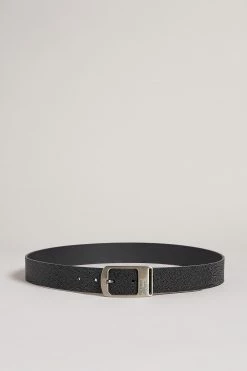 Ted Baker Timce Black Leather Belt