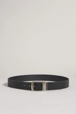 Ted Baker Timce Black Leather Belt -tedbaker Shop Online unnamed file 6125