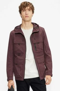 Ted Baker Purple Washon Multi Pocket Hooded Jacket -tedbaker Shop Online unnamed file 6143