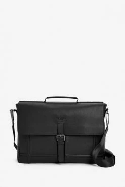 Ted Baker Castlin Black Leather Satchel -tedbaker Shop Online unnamed file 624