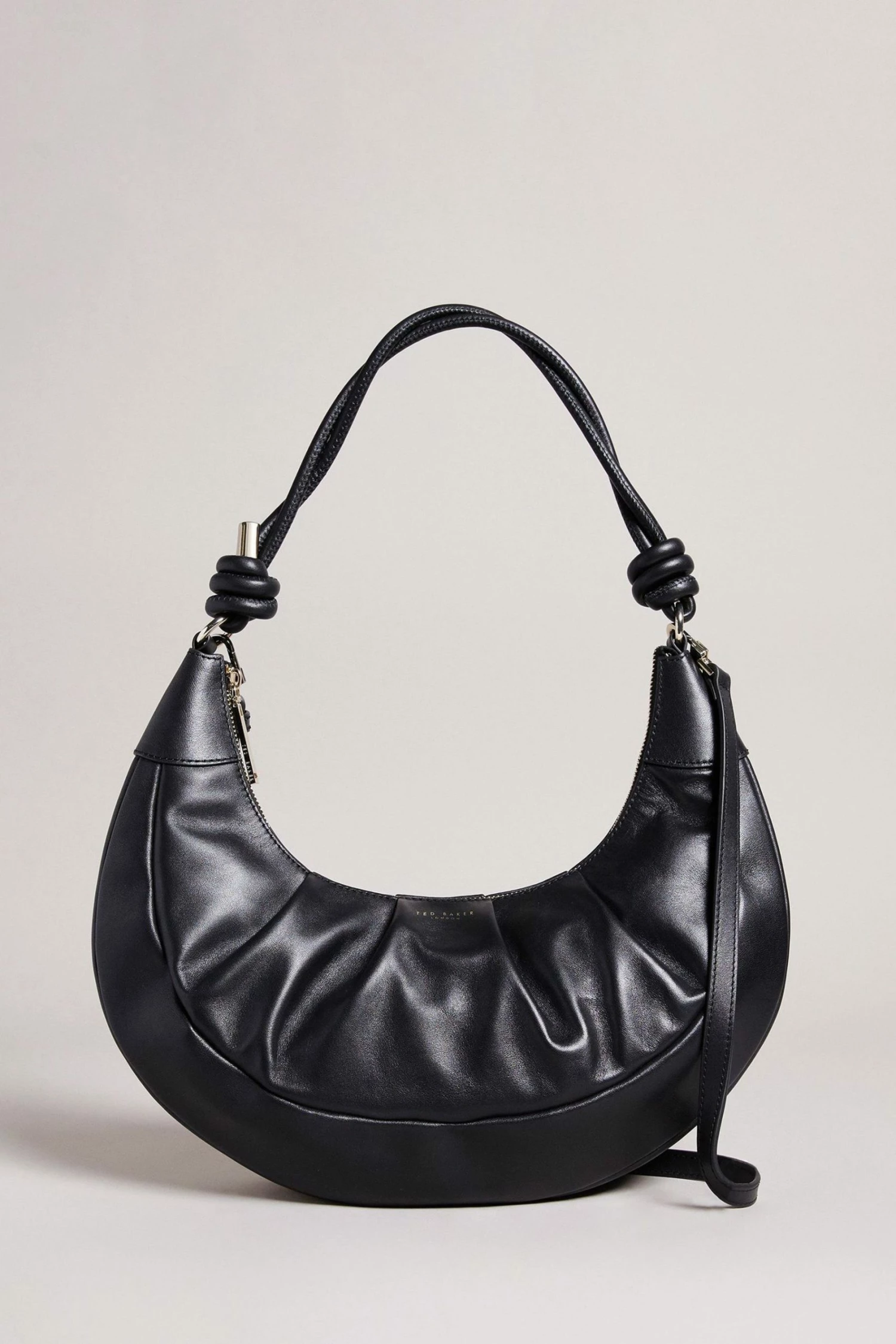 Ted Baker Twilila Black Twisted Handle Cross-Body Bag 3 Ted Baker Twilila Black Twisted Handle Cross-Body Bag