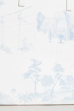 Ted Baker White Kalcon New Romantic East West Icon Bag -tedbaker Shop Online unnamed file 685