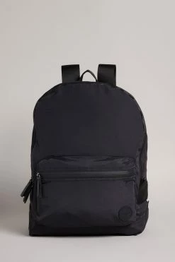 Ted Baker Burnst Black Foldaway Backpack