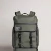 Ted Baker Walks Olive Green Rubberised Zip Top Backpack -tedbaker Shop Online unnamed file 699