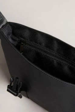 Ted Baker Black Running Rubberised Cross-Body Bag -tedbaker Shop Online unnamed file 703
