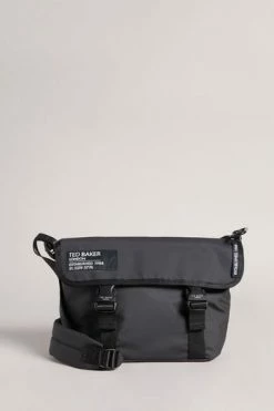 Ted Baker Black Running Rubberised Cross-Body Bag -tedbaker Shop Online unnamed file 705