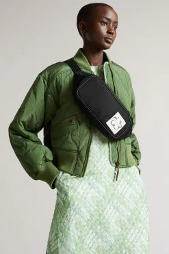 Ted Baker Cayaan Black Nylon Belt Bag -tedbaker Shop Online unnamed file 713
