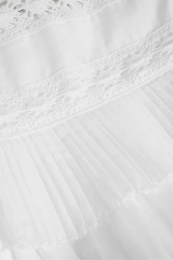 Ted Baker White Promis Midi Dress With Grosgrain Straps -tedbaker Shop Online unnamed file 775