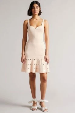 Ted Baker Ambyr Pink Full Needle Stitch Detailed Hem Mini Dress 13 Ted Baker Ambyr Pink Full Needle Stitch Detailed Hem Mini Dress -tedbaker Shop Online unnamed file 818