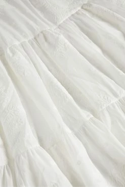 Ted Baker Darita White Puff Sleeve Midi Dress With Fixed Wrap Front -tedbaker Shop Online unnamed file 836