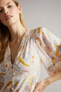 Ted Baker Thelia White Exaggerated Sleeve Mini Dress 9 Ted Baker Thelia White Exaggerated Sleeve Mini Dress -tedbaker Shop Online unnamed file 846