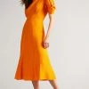 Ted Baker Tulipi Orange Panelled Midi Tea Dress 1 Ted Baker Tulipi Orange Panelled Midi Tea Dress -tedbaker Shop Online unnamed file 883