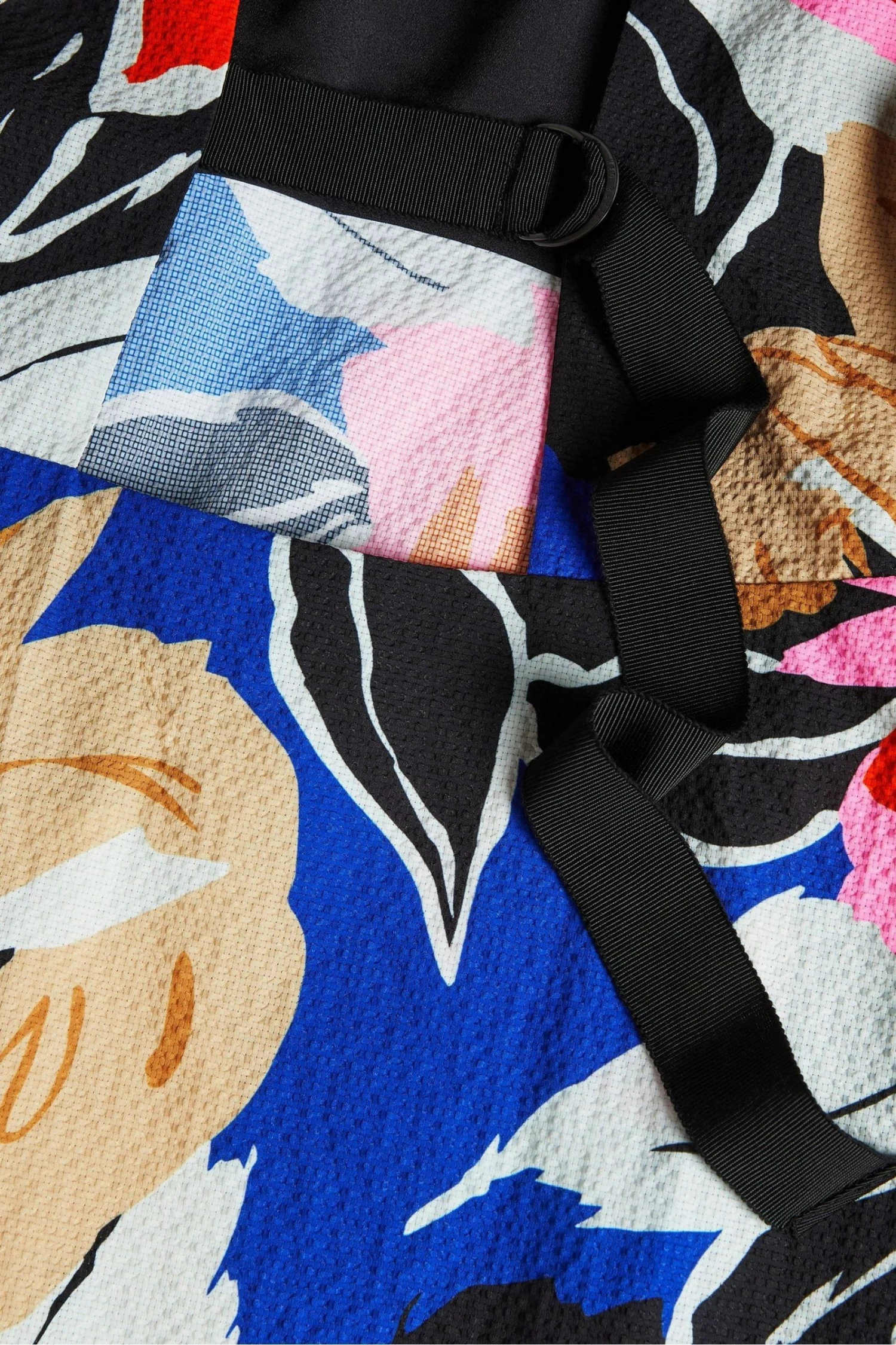 Ted Baker Harpia Black Floral Print Midi Dress 8 Ted Baker Harpia Black Floral Print Midi Dress - Image 6