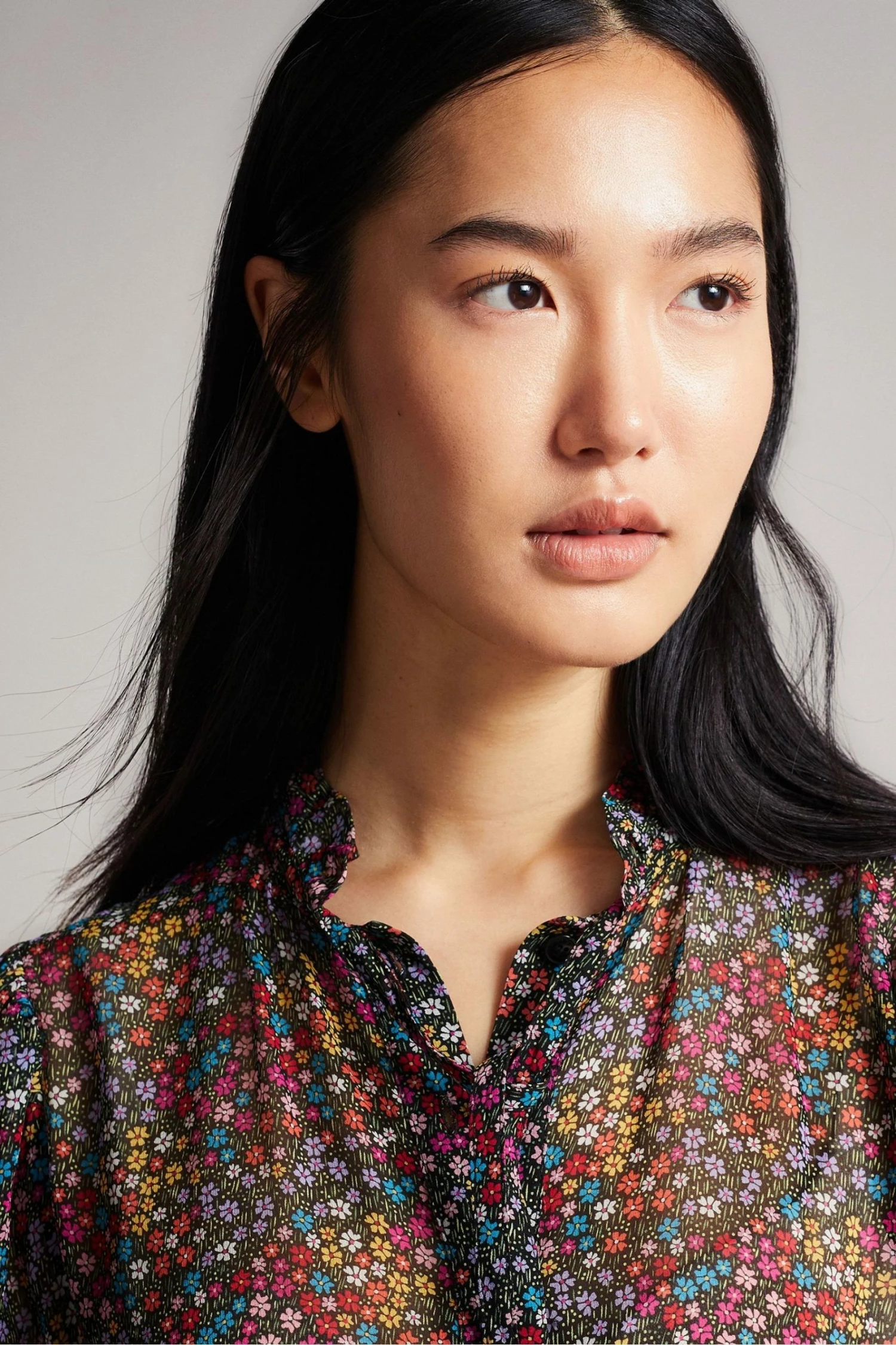 Ted Baker Black Bevlia Dropped Waist Midi Dress 6 Ted Baker Black Bevlia Dropped Waist Midi Dress - Image 4