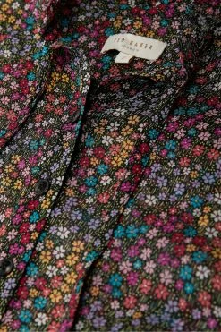 Ted Baker Black Bevlia Dropped Waist Midi Dress 12 Ted Baker Black Bevlia Dropped Waist Midi Dress -tedbaker Shop Online unnamed file 929