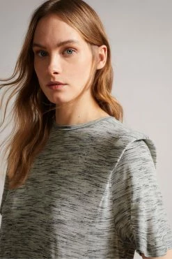 Ted Baker Julina White T-Shirt Dress With Shoulder Detail 11 Ted Baker Julina White T-Shirt Dress With Shoulder Detail -tedbaker Shop Online unnamed file 940