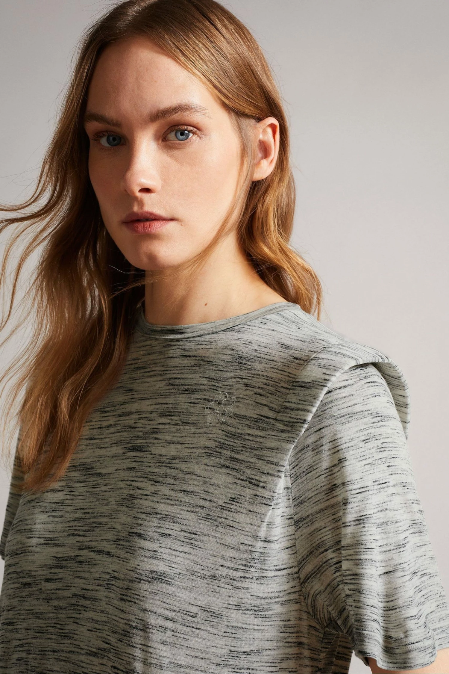 Ted Baker Julina White T-Shirt Dress With Shoulder Detail 6 Ted Baker Julina White T-Shirt Dress With Shoulder Detail - Image 4