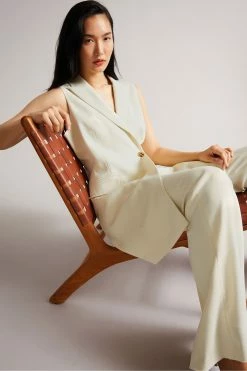 Ted Baker Cream Joannid Sleeveless Blazer Mini Dress 10 Ted Baker Cream Joannid Sleeveless Blazer Mini Dress -tedbaker Shop Online unnamed file 960