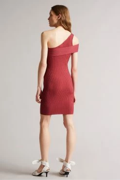 Ted Baker Mid-Pink Ragazza Seam Free Asymmetric Knit Dress 9 Ted Baker Mid-Pink Ragazza Seam Free Asymmetric Knit Dress -tedbaker Shop Online unnamed file 965